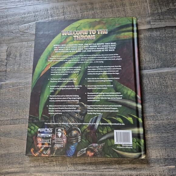 Modiphius Robert E. Howards Conan Conan the King 2d20 RPG Sourcebook 2020 - Picture 2 of 16